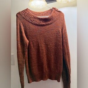 Carolyn Taylor Rust Sweater - Crew Neck